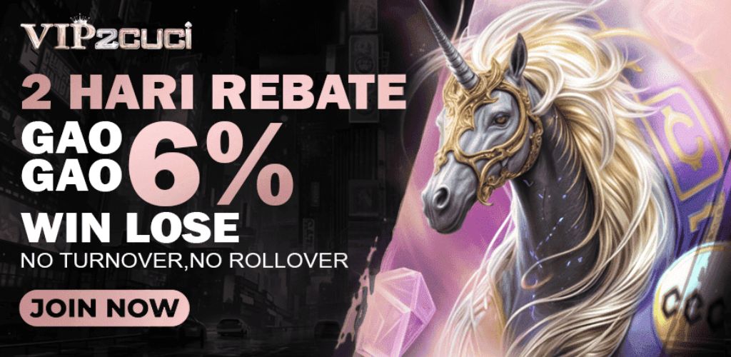 Vip2Cuci 2 Hari Rebate 6% Banner